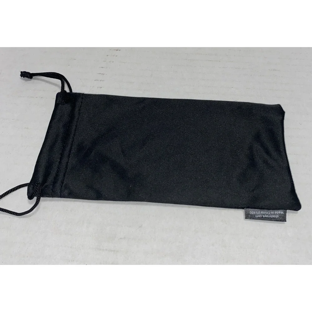 Shady Rays Sunglasses Eyeglasses Black‎ Soft Case Pouch Dust Protectors Qty 1